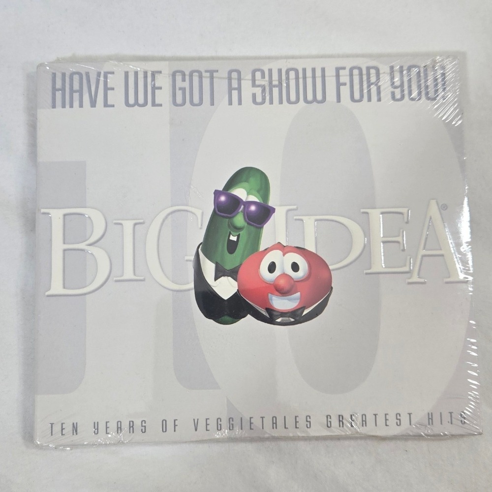 VeggieTales Have We Got A Show For You CD 10 Years Greatest Hits Sealed New 2003